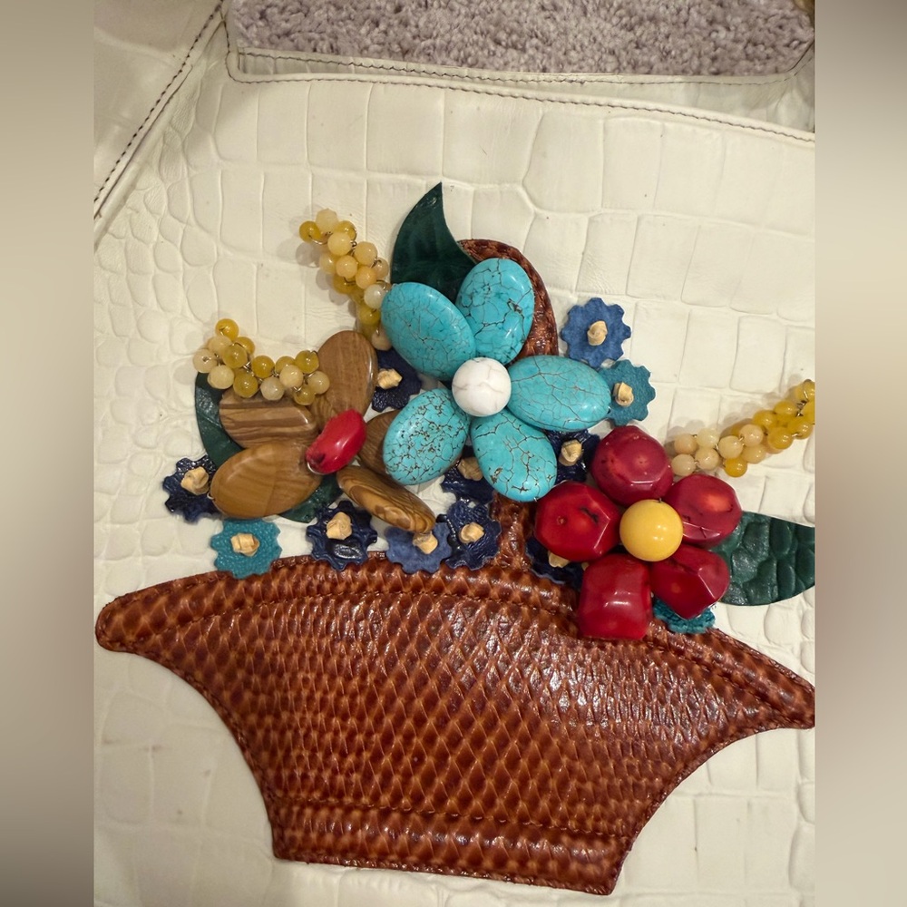 Brahmin Jeweled Medium size Purse - Picture 7 of 12